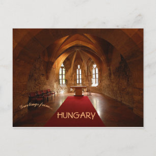 Kapelle in Buda Burg Budapest Ungarn Postkarte