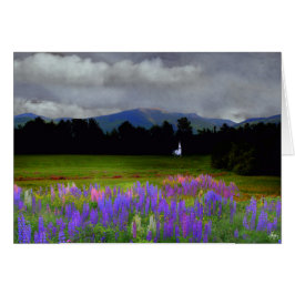 Kapelle in der Lupine Mindscape Card