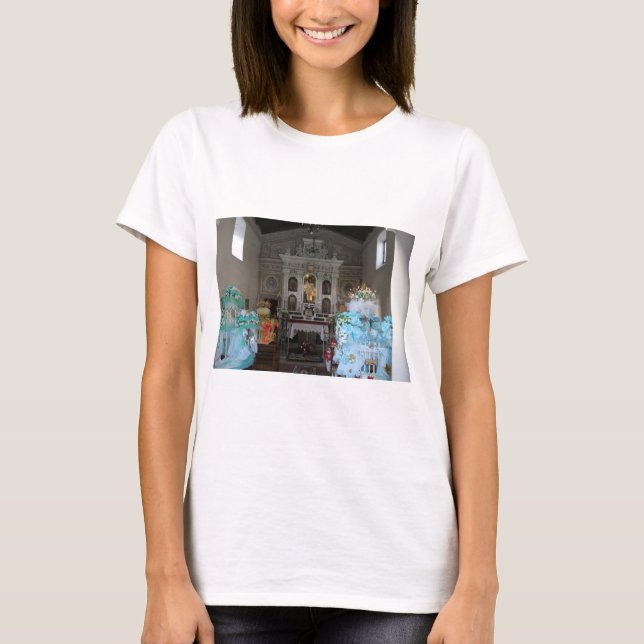 Kapelle in Laino Borgo Italien T-Shirt (Vorderseite)