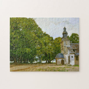 Kapelle Notre-Dame-de-Grâce Honfleur Monet Fine Ar Puzzle