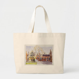 Kapelle und Gasthaus Halls Lincolns Jumbo Stoffbeutel