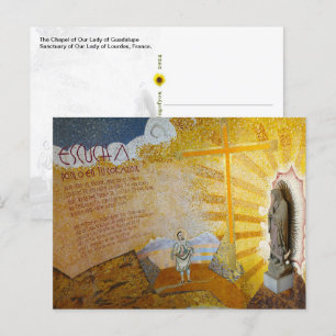 Kapelle unserer Dame von Guadalupe, Lourdes, Frank Postkarte