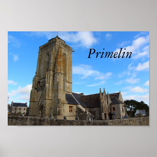 Kapelle von St. Tugen in Primelin Poster (Vorne)