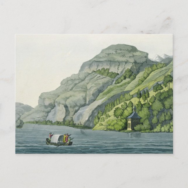 Kapelle von Wilhelm Tell, aus dem "Zoll des Vario Postkarte (Vorderseite)