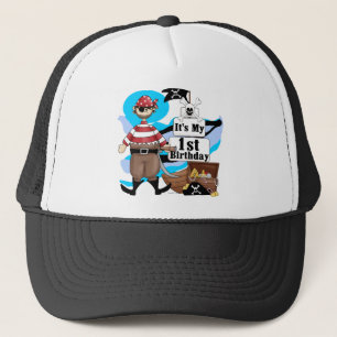 Kapern Sie 1. Geburtstags-T - Shirts und Geschenke Truckerkappe