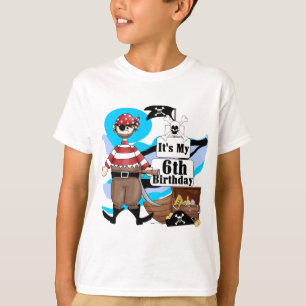 Kapern Sie 6. Geburtstags-T-Shirts und Geschenke T-Shirt