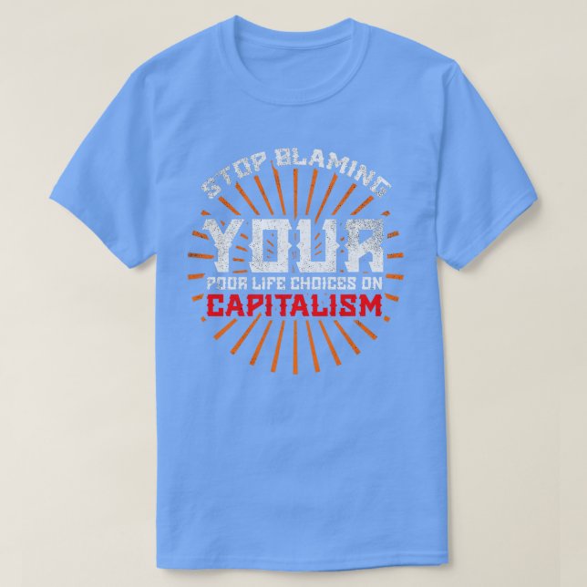 Kapitalismus 1 T-Shirt (Design vorne)