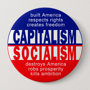 Kapitalismusknopf Button