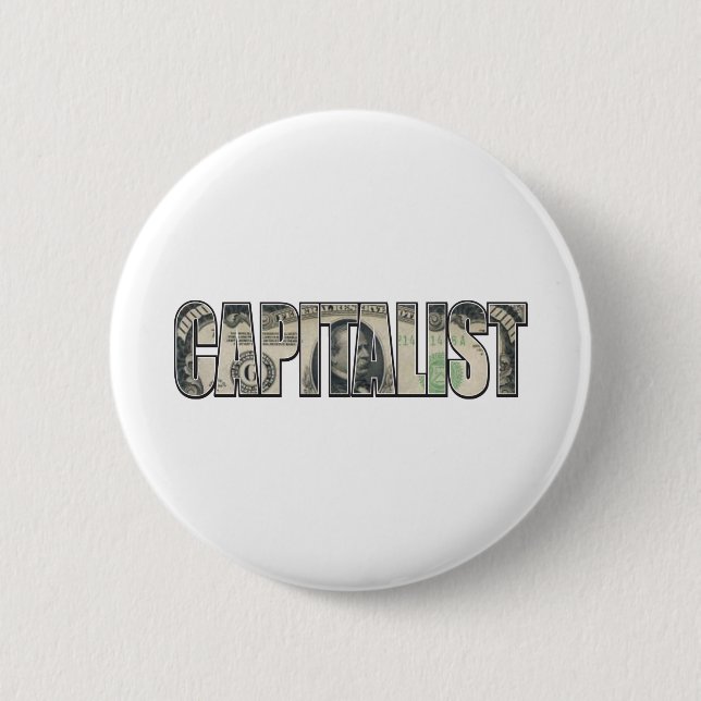 Kapitalistin Button (Vorderseite)