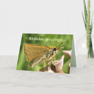 Kapitän am Geburtstag von Milkweed Karte