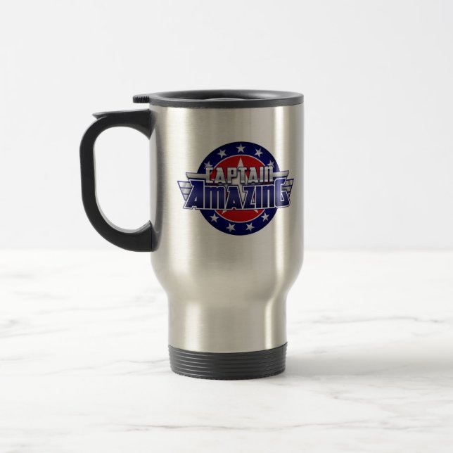Kapitän Amazing Travel Mug Reisebecher (Links)