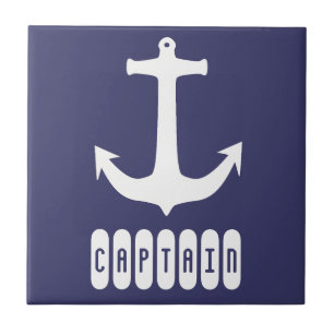 Kapitän Anchor Sea Sailing Fliese