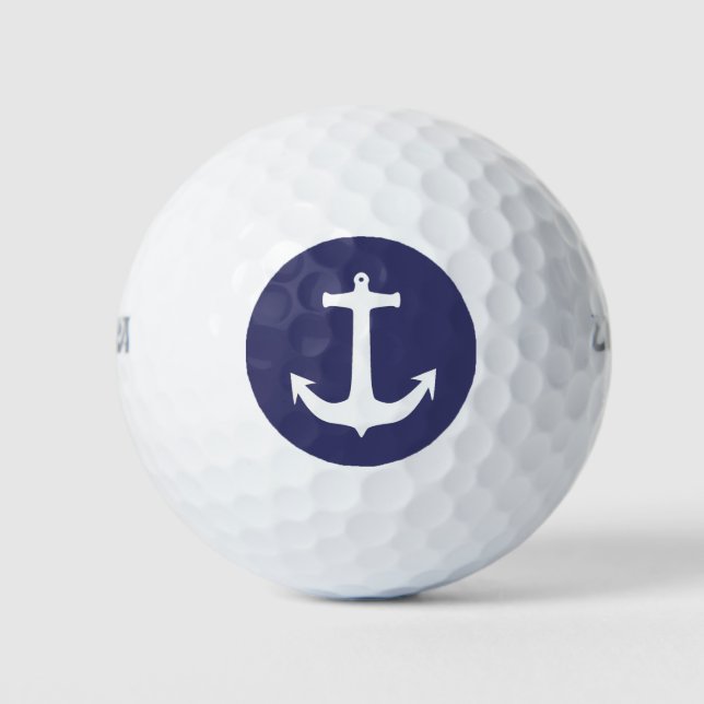 Kapitän Anchor Sea Sailing Golfball (Vorderseite)