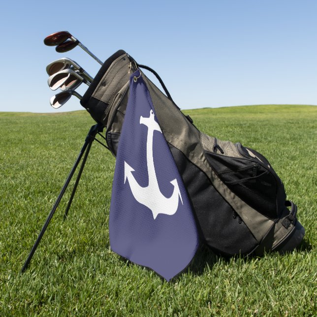 Kapitän Anchor Sea Sailing Golfhandtuch (Gras)
