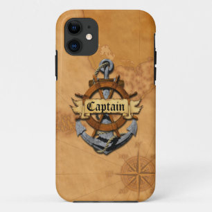 Kapitän Anker und Steuer Case-Mate iPhone Hülle