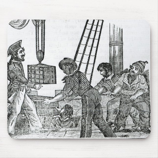 Kapitän Avery, das drei Kästen Schatz empfängt Mousepad (Vorne)