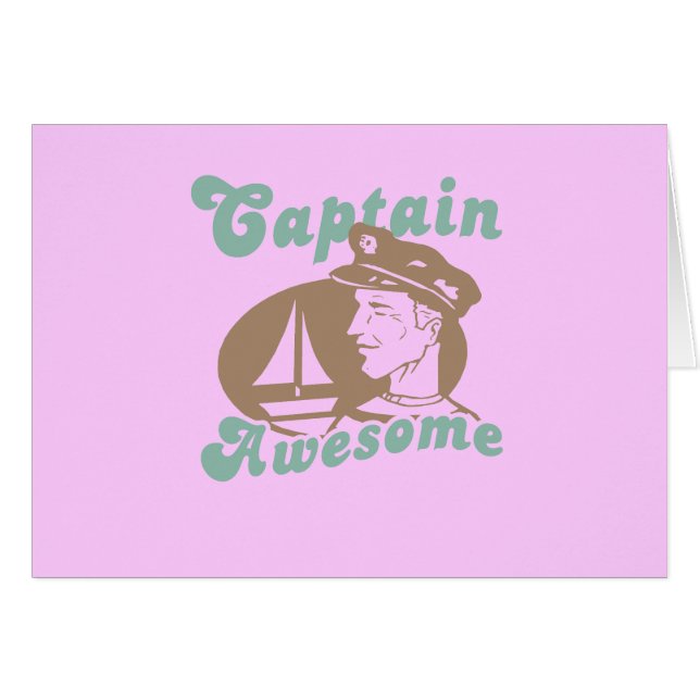 Kapitän Awesome (Vorderseite (Horizontal))