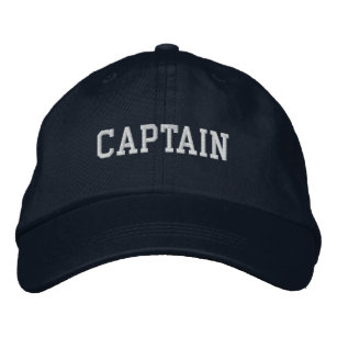 Kapitän bestickt Baseball Hat / Cap - Marine Bestickte Baseballkappe