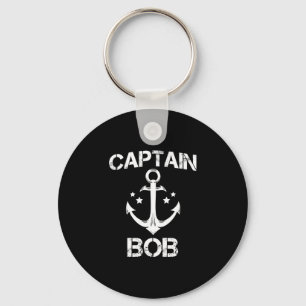 Kapitän Bob lustiger Geburtstagsname Boot Geschenk Schlüsselanhänger