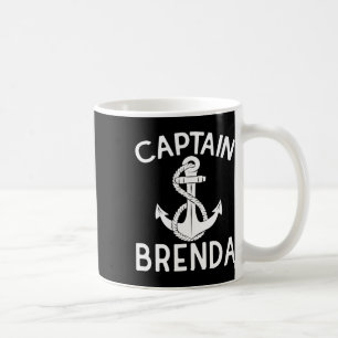 Kapitän Brenda Anker Yacht Boot Schiff Bootfahren Kaffeetasse