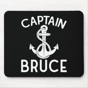 Kapitän Bruce Schiff Jacht Bootfahren Boot Anker Mousepad