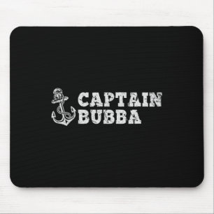 Kapitän Bubba Segelboot Vintage Boot Anker Mousepad