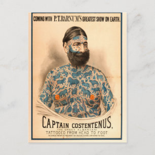 Kapitän Constantius Postkarte