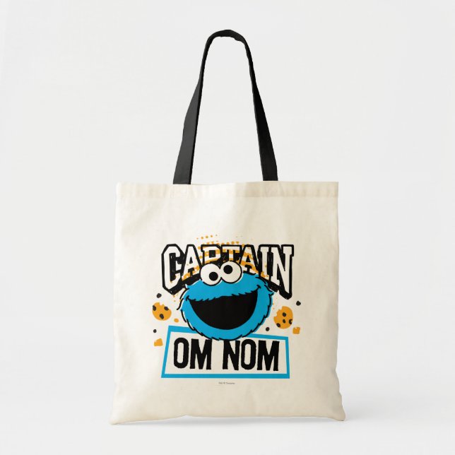 Kapitän Cookie Monster Tragetasche (Vorne)