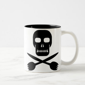 Kapitän Cruels Skull u. Kreuz-sporks Tasse