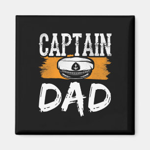 Kapitän Dad Yacht Boot Crew Schiff Vater Daddy Pap Magnet