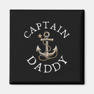Kapitän Daddy Boot Segeln Booten Vintage Anker Magnet