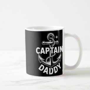 Kapitän Daddy Lustiges Nautisches Bootsfahren Vate Kaffeetasse