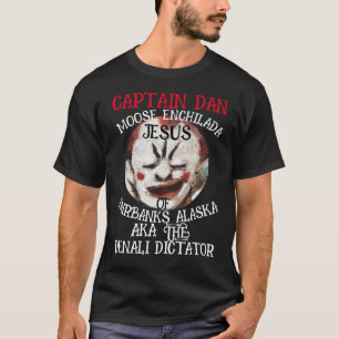 KAPITÄN DAN ELCH KARIBU KÄSE ENCHILADA JESUS  T-Shirt