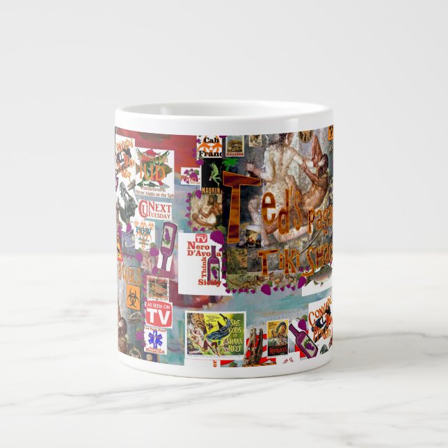 Kapitän Dan Priapus Jumbo-Tasse (Vorderseite)