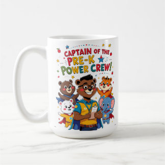 Kapitän der Pre-K-Power-Crew Kaffeetasse