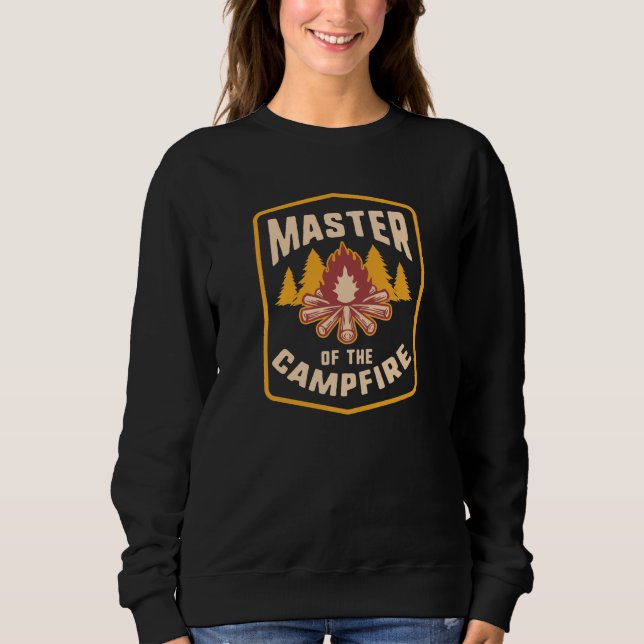 Kapitän des Campfeuers Sweatshirt (Vorderseite)