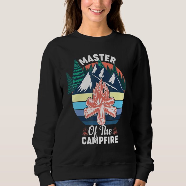 Kapitän des Campingplatzes 2 Sweatshirt (Vorderseite)