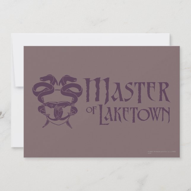 Kapitän des Laketown (Vorderseite)