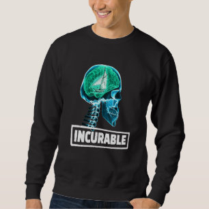 Kapitän des unheilbaren Segelbootes Skull X-Ray Sk Sweatshirt