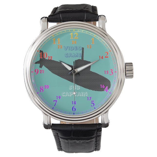 Kapitän des Videospiels Armbanduhr (Vorderseite)
