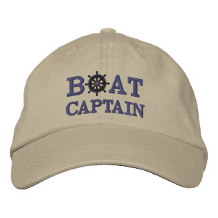 Kapitän eines nautischen Kreuzfahrtschiffs - Maßan Bestickte Baseballkappe