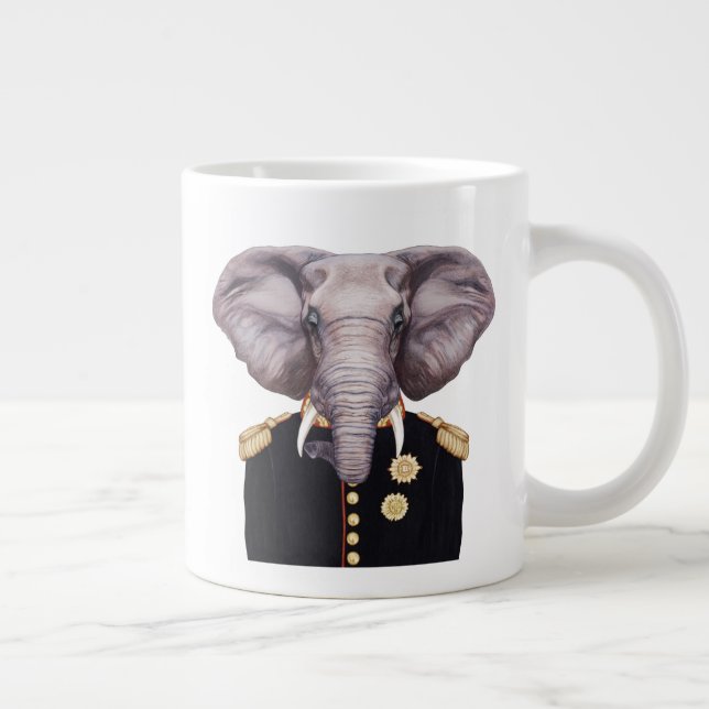 Kapitän Elephant Jumbo-Tasse (Rechts)