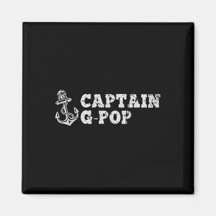 Kapitän G-pop Segelboot Vintage Boot Anker Magnet