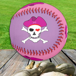 Kapitän Grace und Piratenflagge / Piratensport Mäd Baseball