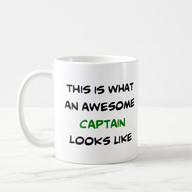 Kapitän, großartig kaffeetasse (Links)