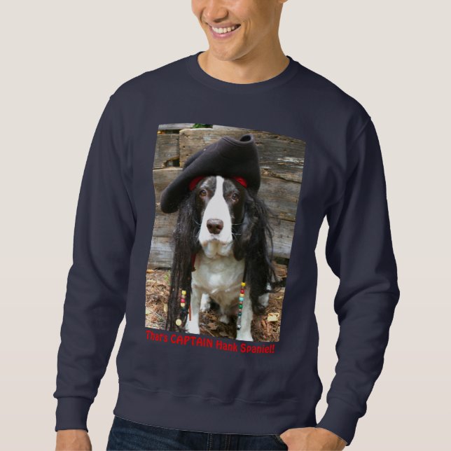 Kapitän Hank Sweatshirt (Vorderseite)