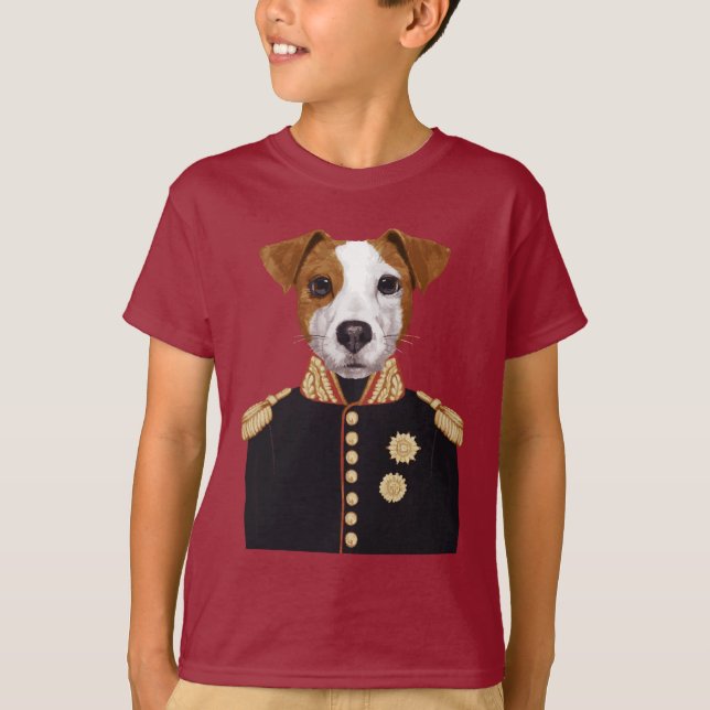 Kapitän Jack Russell T-Shirt (Vorderseite)