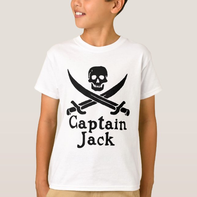 Kapitän Jack T-Shirt (Vorderseite)
