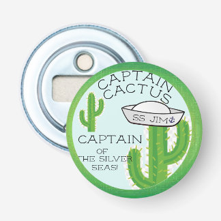 Kapitän Kakteen der Silbermeere Flaschenöffner