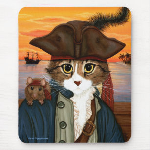 Kapitän Löwe, Piraten-Katze u. Mousepad